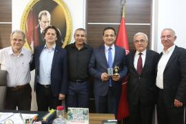 BORNOVA BELEDİYE BAŞKANIMIZA ZİYARET