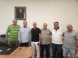 BÜYÜKŞEHİR BELEDİYESİ SPOR DAİRE BAŞKANI BERKHAN ALPTEKİN'İ ZİYARET ETTİK.